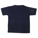 Boys Half Sleeves T-Shirt  - Navy Blue, Kids, Boys T-Shirts, Chase Value, Chase Value