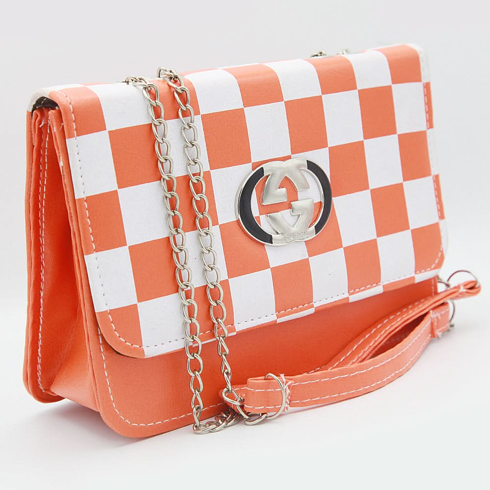 Women's Shoulder Bag (3125) - Orange, Women, Bags, Chase Value, Chase Value