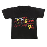 Boys Half Sleeves T-Shirt  - Black, Kids, Boys T-Shirts, Chase Value, Chase Value