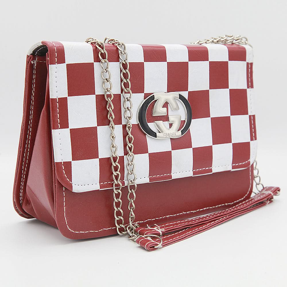 Women's Shoulder Bag (3125) - Maroon, Women, Bags, Chase Value, Chase Value