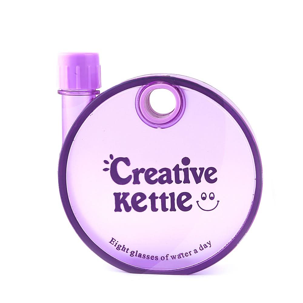 Notebook Water Bottle 350 ml - Purple, Home & Decor, Chase Value, Chase Value