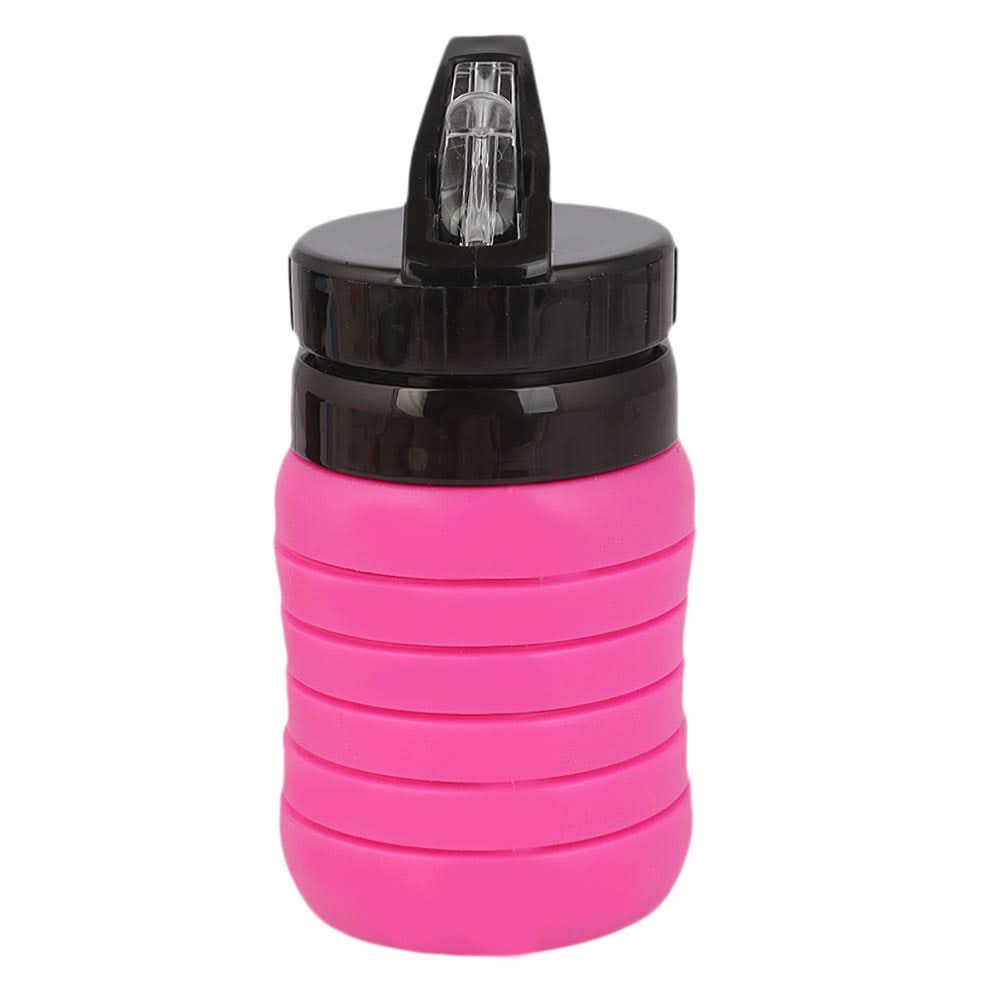 Silicone Water Bottle 700 ML - Pink, Home & Lifestyle, Glassware & Drinkware, Chase Value, Chase Value