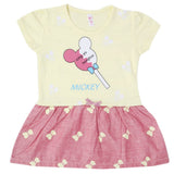 Girls Half Sleeves T-Shirt - Lemon, Kids, Girls T-Shirts, Chase Value, Chase Value