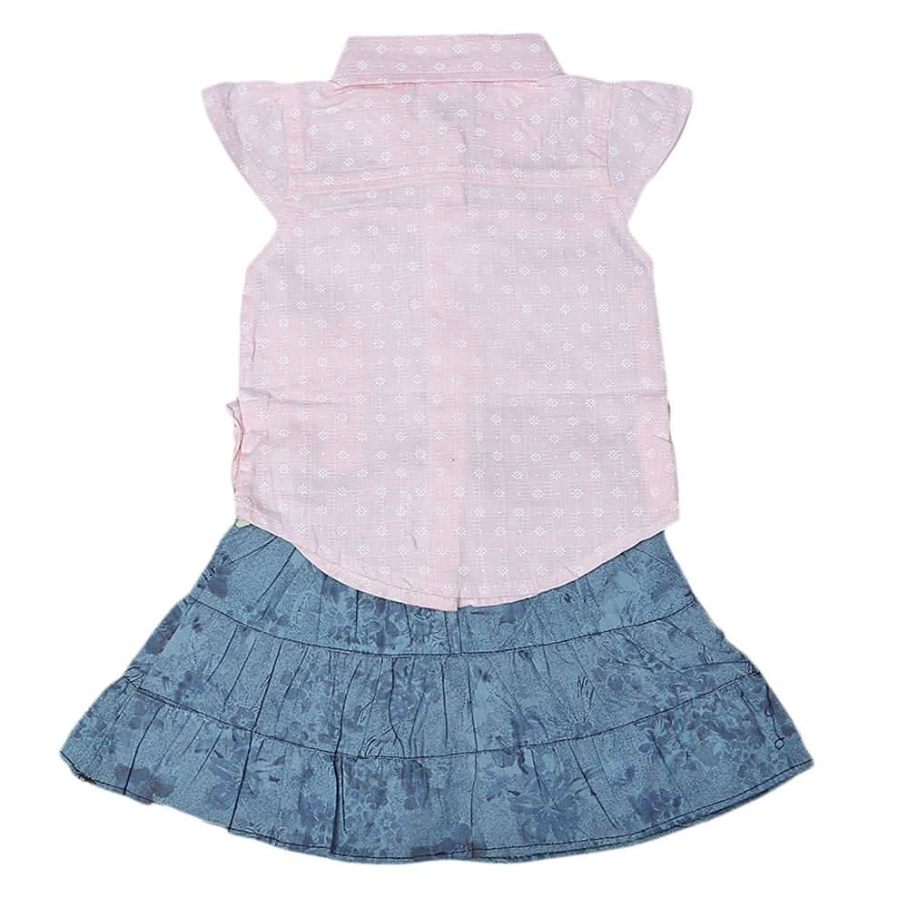 Newborn Girls 2pcs Suit - L-pink, Kids, NB Girls Sets And Suits, Chase Value, Chase Value