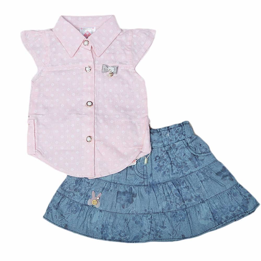 Newborn Girls 2pcs Suit - L-pink, Kids, NB Girls Sets And Suits, Chase Value, Chase Value