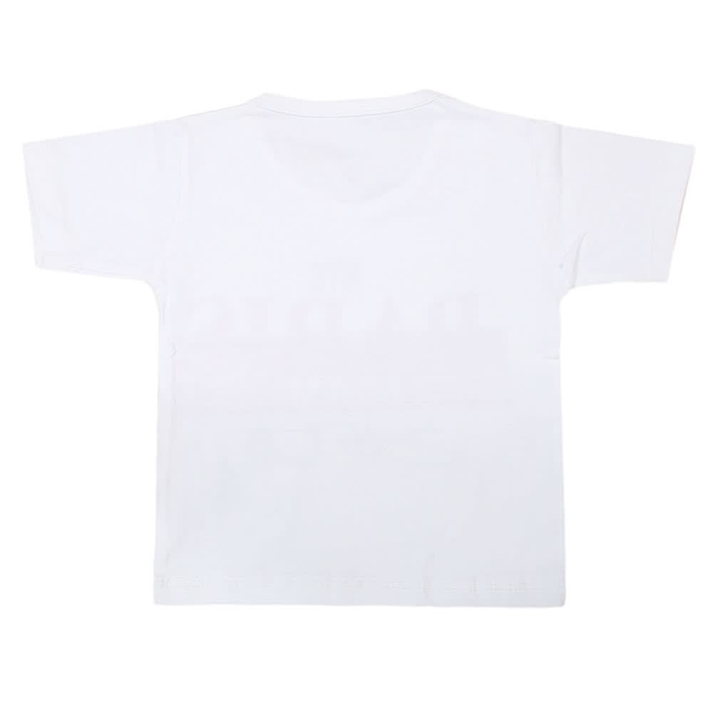 Boys Half Sleeves T-Shirt  - White, Kids, Boys T-Shirts, Chase Value, Chase Value