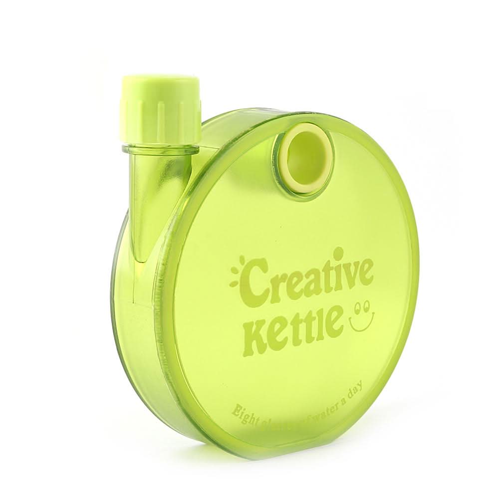 Notebook Water Bottle 350 ml - Green, Home & Decor, Chase Value, Chase Value