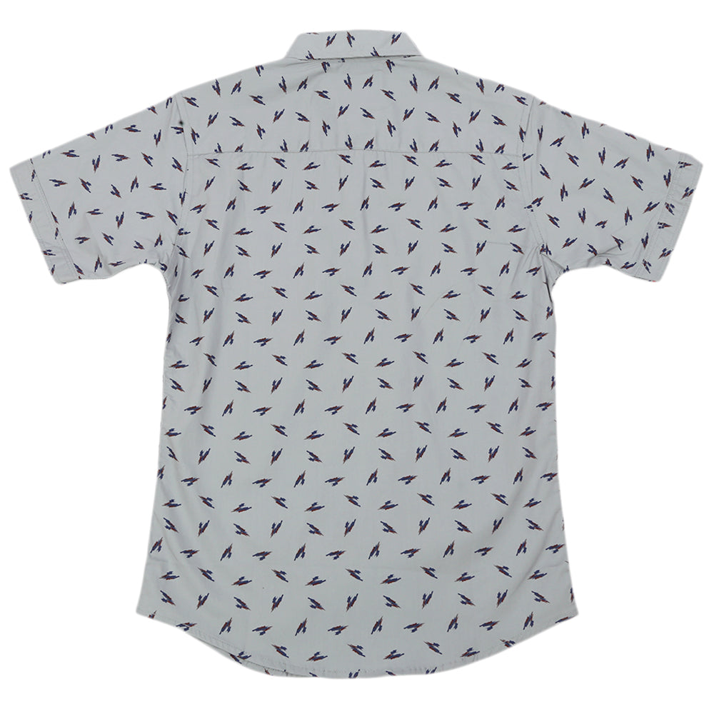 Boys Eminent Casual Half Sleeves Shirt - Grey, Boys Shirts, Eminent, Chase Value
