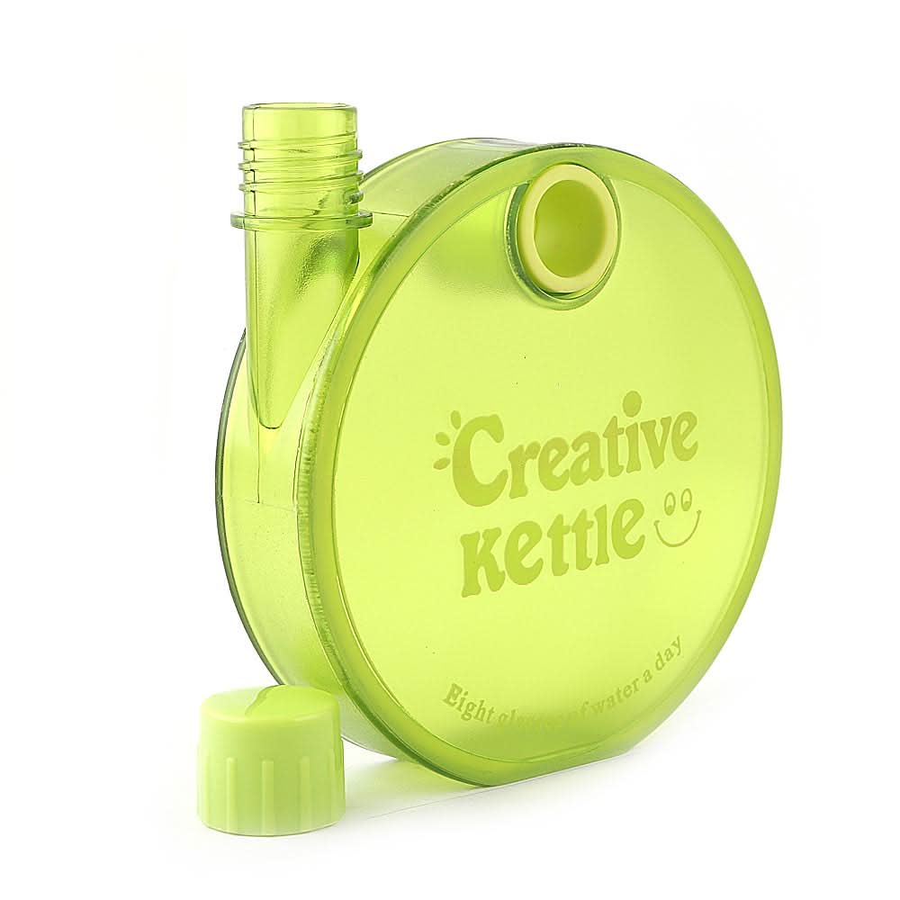 Notebook Water Bottle 350 ml - Green, Home & Decor, Chase Value, Chase Value