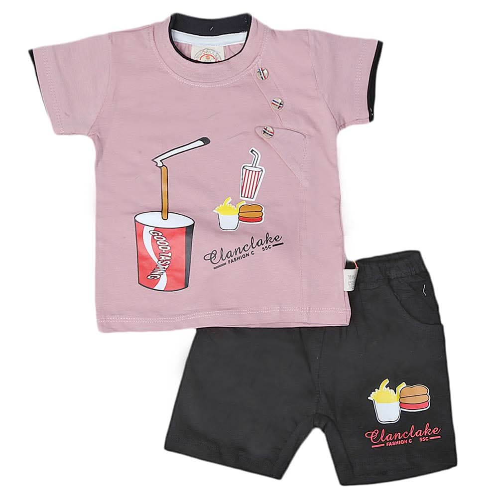 Newborn boys 2pcs Suit - T-Pink, Newborn, Chase Value, Chase Value
