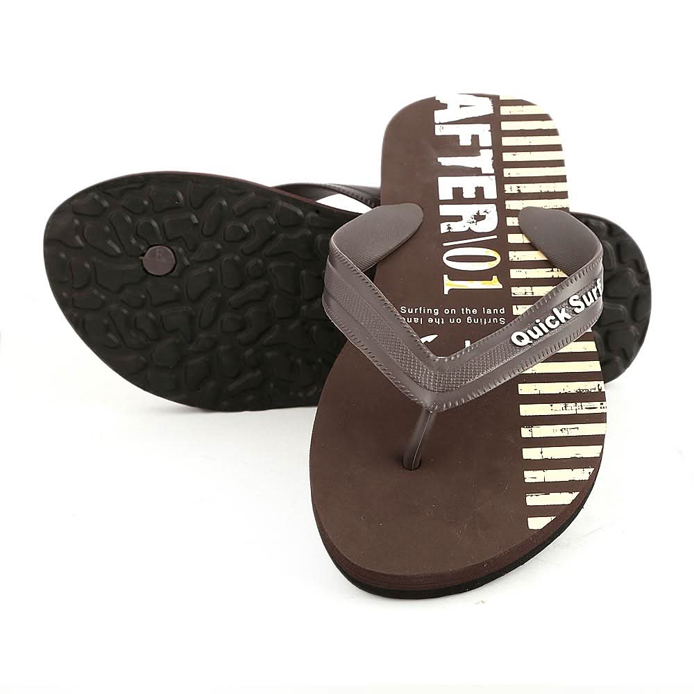 Quick Surf Men's Slippers QUI-1387 - Brown, Men, Slippers, Chase Value, Chase Value