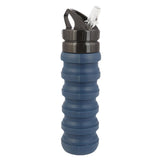 Silicone Water Bottle 700 ML - Navy Blue, Home & Lifestyle, Glassware & Drinkware, Chase Value, Chase Value