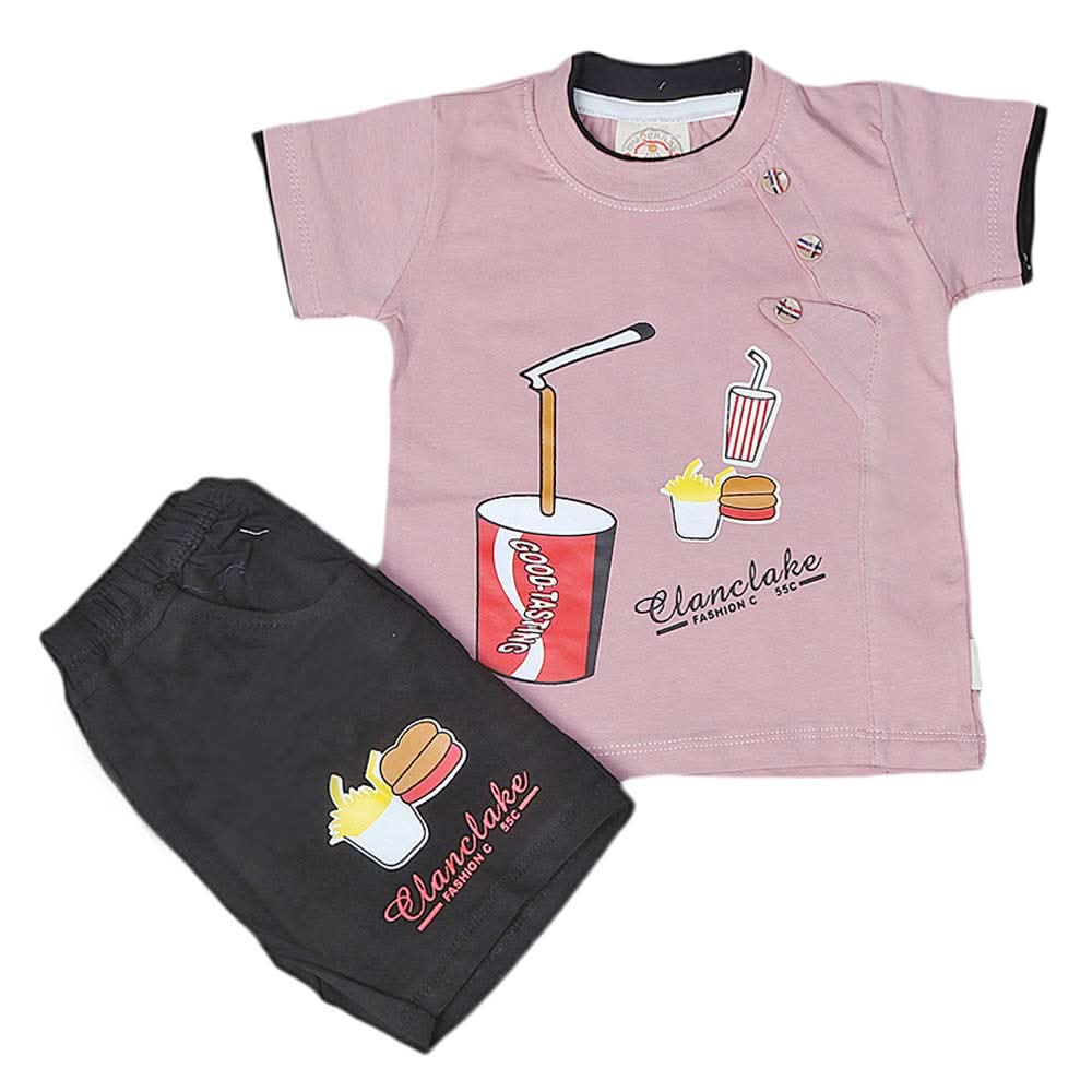 Newborn boys 2pcs Suit - T-Pink, Kids, NB Boys Sets And Suits, Chase Value, Chase Value