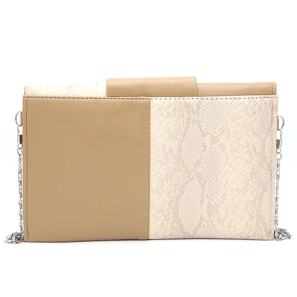 Women's Clutch K-2089 - Beige, Women, Clutches, Chase Value, Chase Value