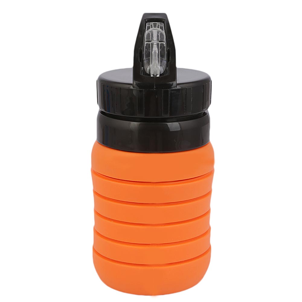Silicone Water Bottle 700 ML - Orange, Home & Lifestyle, Glassware & Drinkware, Chase Value, Chase Value