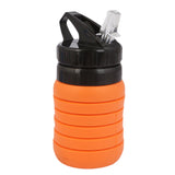 Silicone Water Bottle 700 ML - Orange, Home & Lifestyle, Glassware & Drinkware, Chase Value, Chase Value