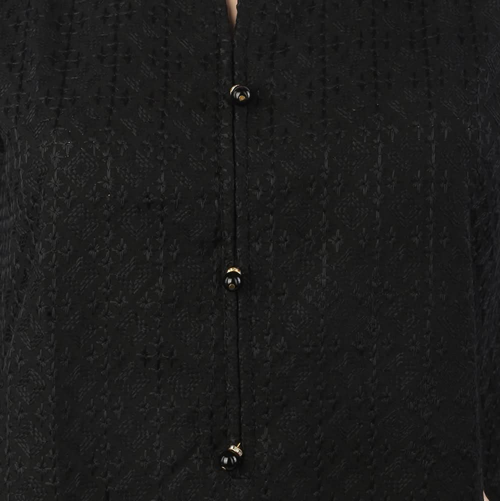 Women's Chicken Kurti - Black, Women Ready Kurtis, Chase Value, Chase Value