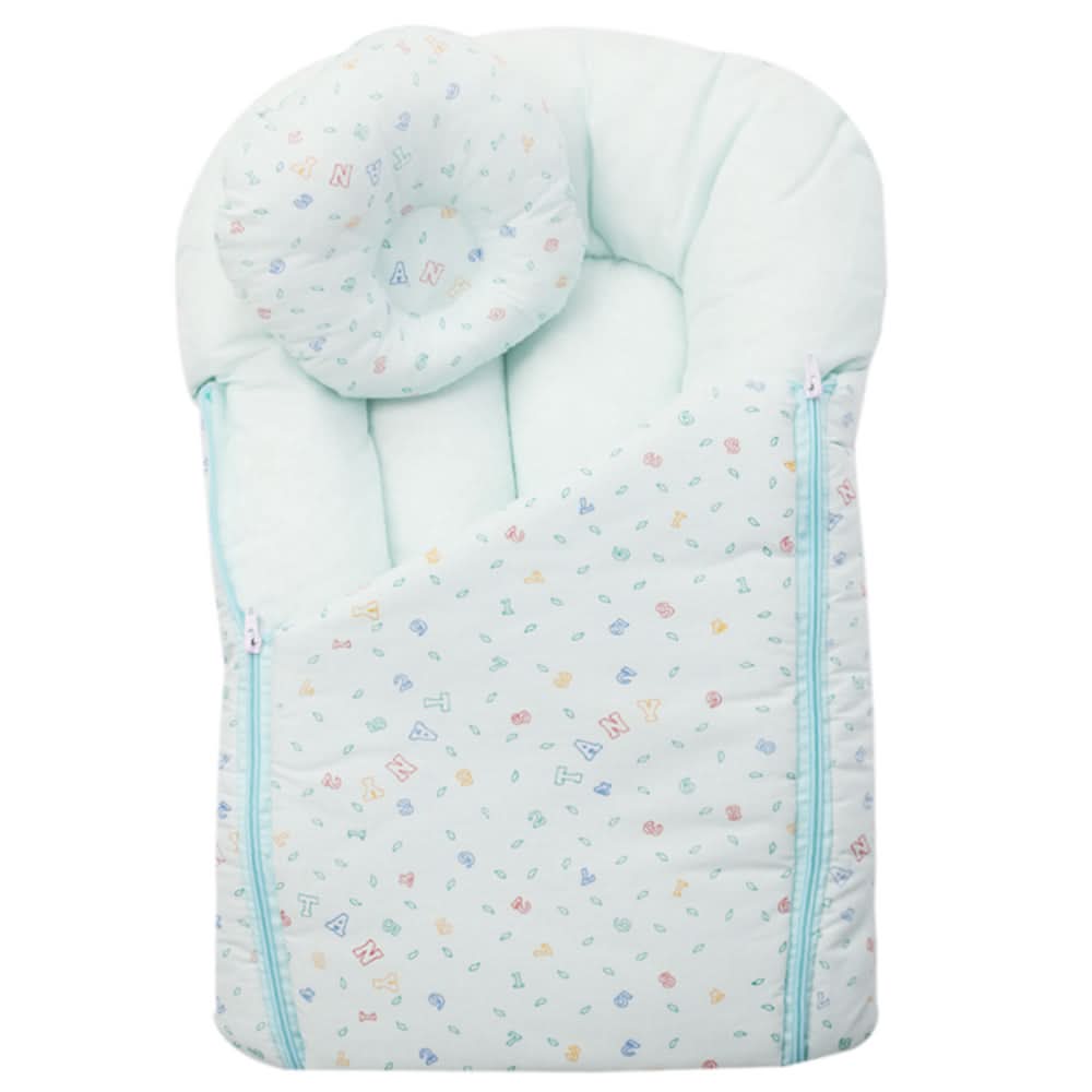 Newborn Kids 2Pcs Sleeping Bag - Cyan, Kids, Maternity & Sleeping Bag, Chase Value, Chase Value