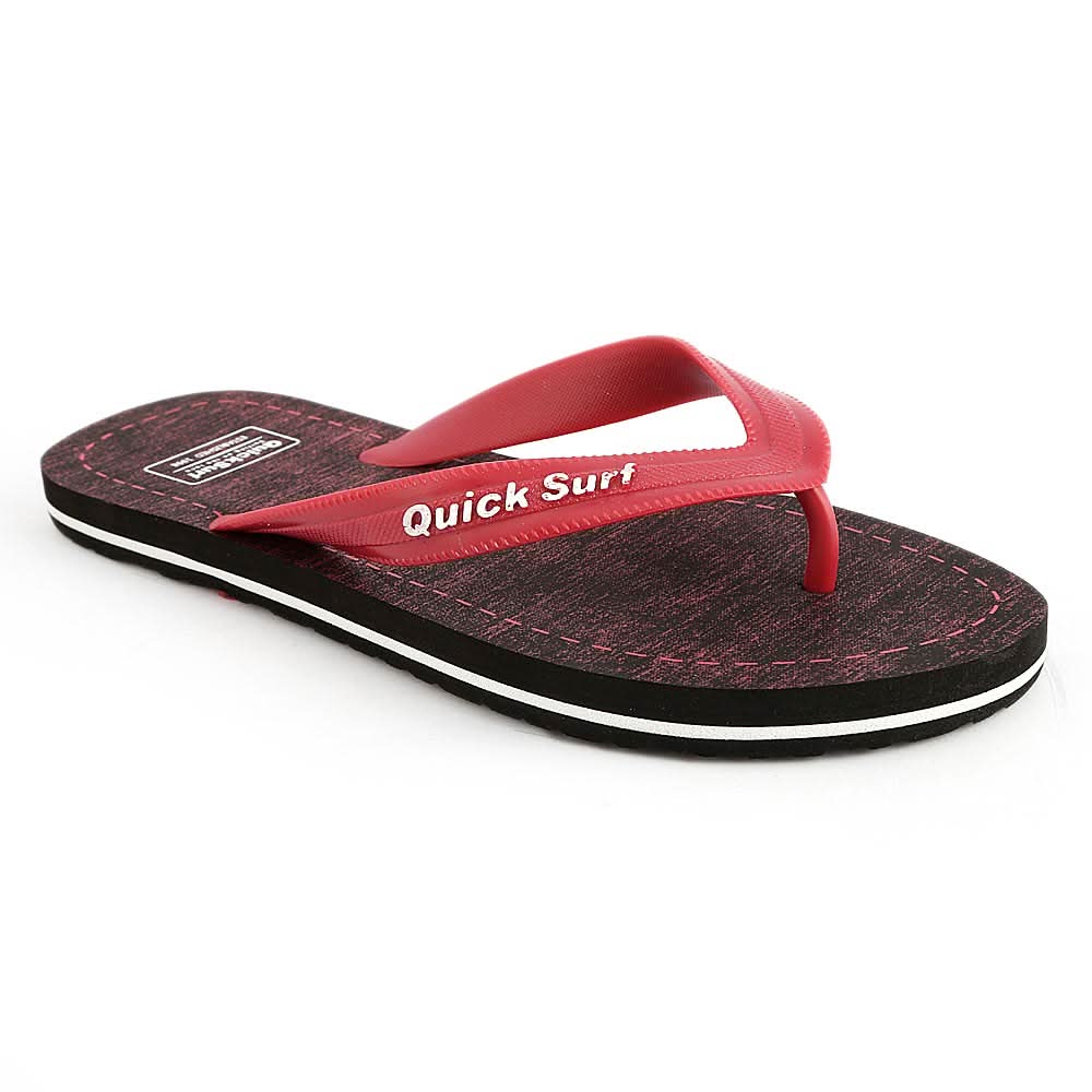 Quick Surf Men's Slippers QUI-1898 - MAROON, Men, Slippers, Chase Value, Chase Value