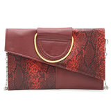 Women's Clutch K-2089 - Maroon, Women, Clutches, Chase Value, Chase Value