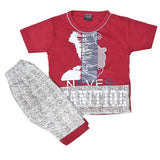 Boys Half Sleeves Suit 1629 - Maroon, Kids, Boys Sets And Suits, Chase Value, Chase Value