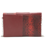 Women's Clutch K-2089 - Maroon, Women, Clutches, Chase Value, Chase Value