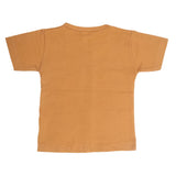 Boys Half Sleeves T-Shirt  - Brown, Kids, Boys T-Shirts, Chase Value, Chase Value