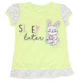 Girls Half Sleeves T-Shirt - Neon, Kids, Girls T-Shirts, Chase Value, Chase Value