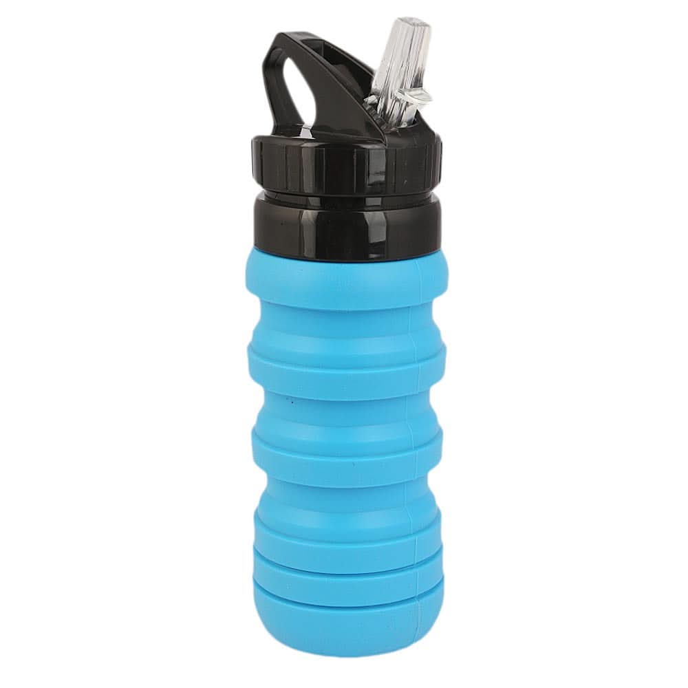 Silicone Water Bottle 700 ML - Blue, Home & Lifestyle, Glassware & Drinkware, Chase Value, Chase Value