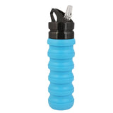 Silicone Water Bottle 700 ML - Blue, Home & Lifestyle, Glassware & Drinkware, Chase Value, Chase Value