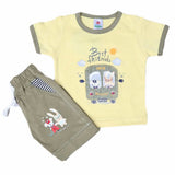 Newborn boys 2pcs Suit - Yellow, Kids, NB Boys Sets And Suits, Chase Value, Chase Value