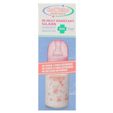 Camera Hi-Heat Resistant Glass Feeding Bottle 125ml/4oz - Blue, Kids, Feeding Supplies, Chase Value, Chase Value