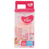 Fish Resistant Glass Feeding Bottle 120ml - Peach, Kids, Feeding Supplies, Chase Value, Chase Value