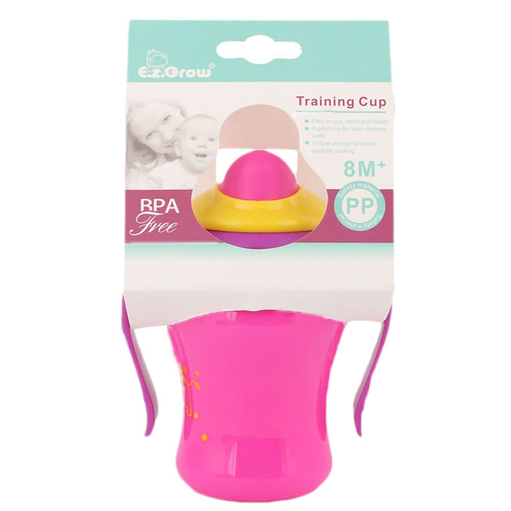 E.Z.Grow Training Cup - Pink, Kids, Feeding Supplies, Chase Value, Chase Value