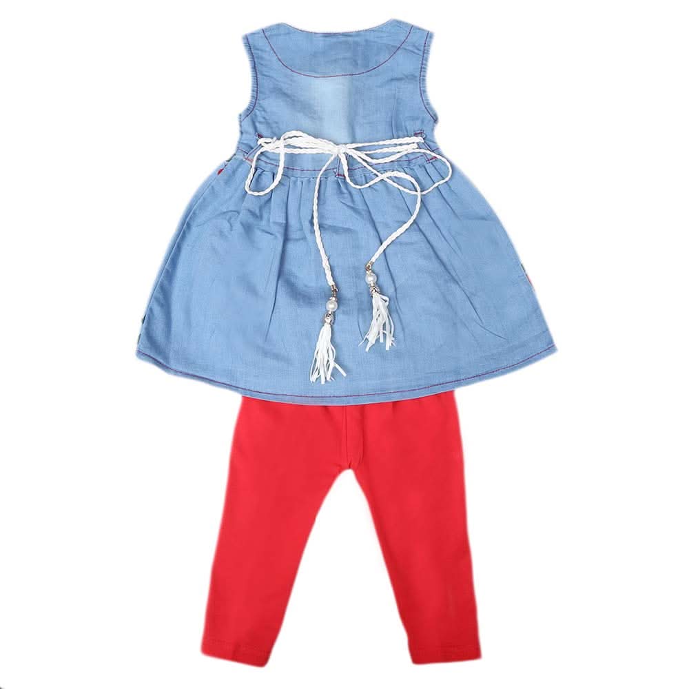 Newborn Girls Frock suit - Blue, Kids, NB Girls Frocks, Chase Value, Chase Value