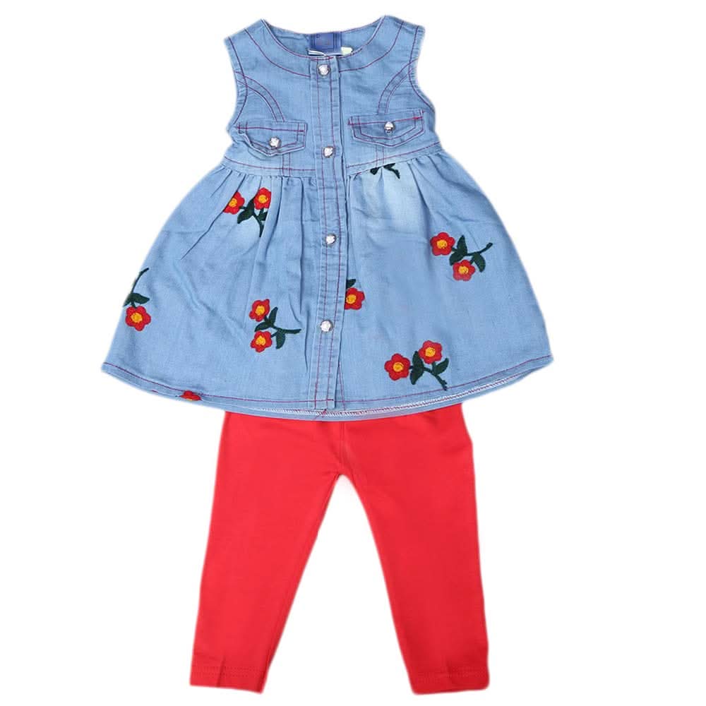 Newborn Girls Frock suit - Blue, Kids, NB Girls Frocks, Chase Value, Chase Value
