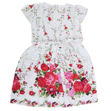 Girls Cotton Frock - Red, Kids, Girls Frocks, Chase Value, Chase Value