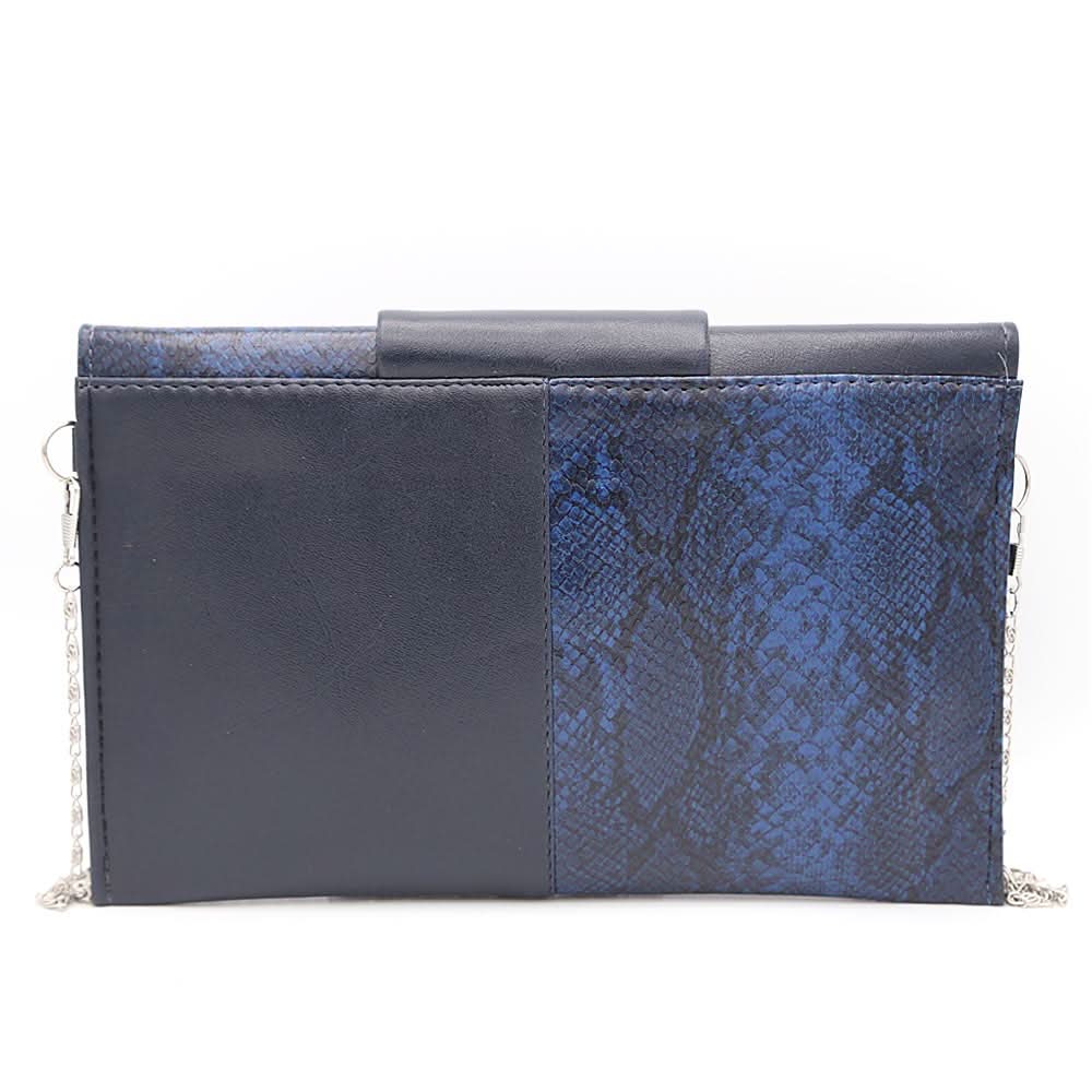 Women's Clutch K-2089 - Navy Blue, Women, Clutches, Chase Value, Chase Value