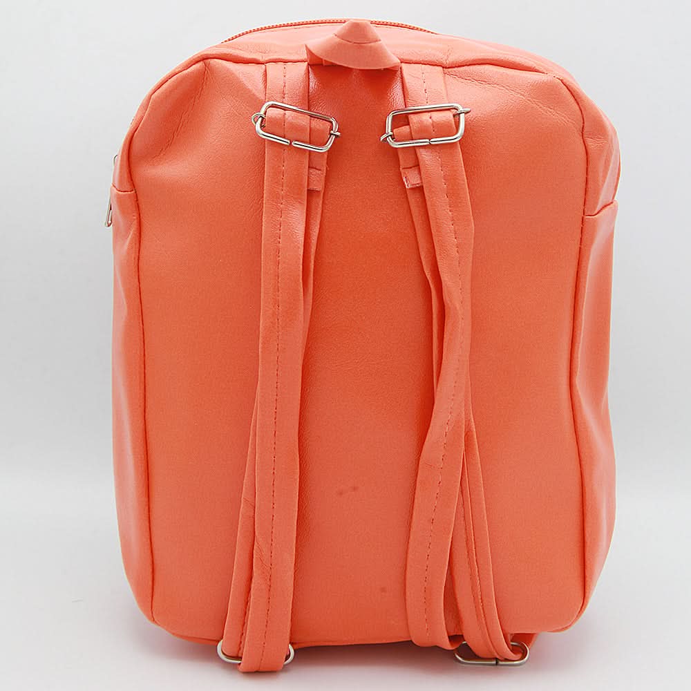 Girls Backpack (7572F) - Orange, Kids, School And Laptop Bags, Chase Value, Chase Value