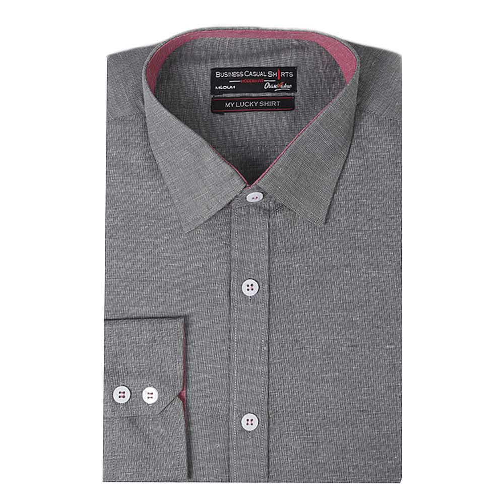 Men's Business Casual Shirt - Grey, Men, Shirts, Chase Value, Chase Value