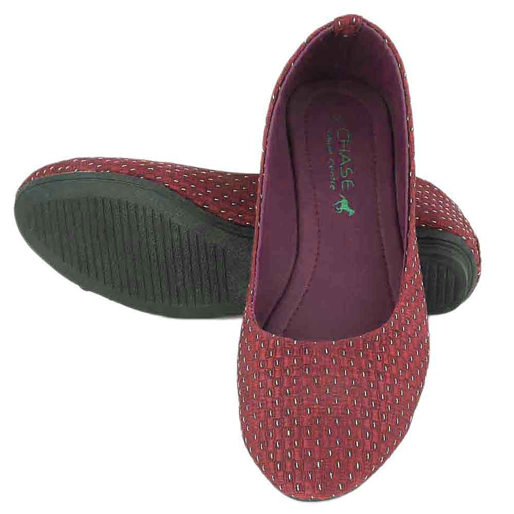 Women's Fancy Pumps 1822 - Maroon, Women, Pumps, Chase Value, Chase Value
