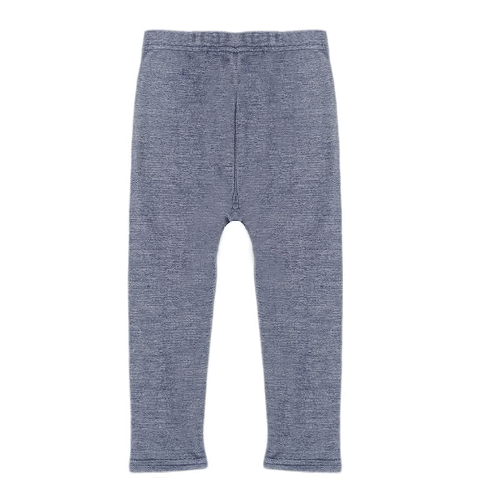 Girls Denim Plain Tights - Blue, Kids, Girls Pants And Capri, Chase Value, Chase Value