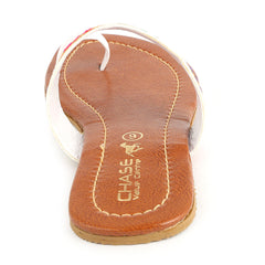 Women's Embroidery Slipper (SA-012) - White - test-store-for-chase-value