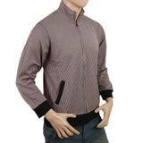 Men's Fleece Zip Jacket - Brown, Men, Jackets and Hoodies, Chase Value, Chase Value