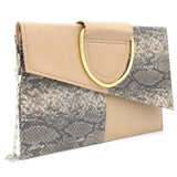 Women's Clutch K-2089 - Light Brown, Women, Clutches, Chase Value, Chase Value