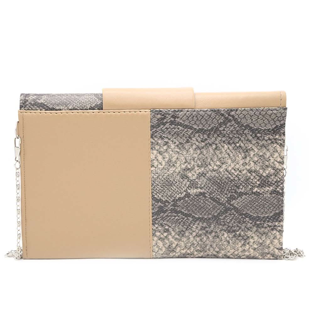 Women's Clutch K-2089 - Light Brown, Women, Clutches, Chase Value, Chase Value
