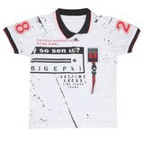 Boys Half Sleeves Polo T-Shirt - White, Kids, Boys T-Shirts, Chase Value, Chase Value