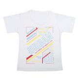 Boys Half Sleeves T-Shirt  - White, Kids, Boys T-Shirts, Chase Value, Chase Value