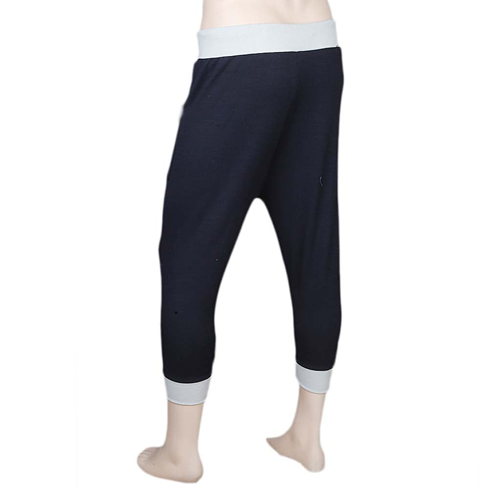 Men's Plain 3 Quarter Shorts - Navy Blue, Men, Shorts, Chase Value, Chase Value