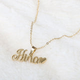 Name Locket Chain - Golden - (Hina), Women, Chains & Lockets, Chase Value, Chase Value